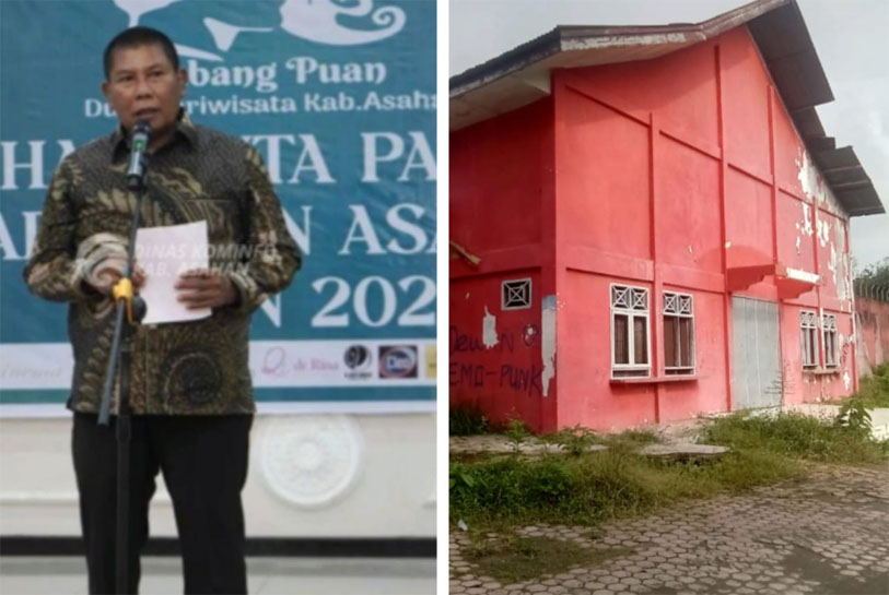 Terkait Rehabilitasi Stadion Mutiara Kiaran Yang Terkesan Asal Jadi, Begini Tanggapan Kadisporapar Kab. Asahan