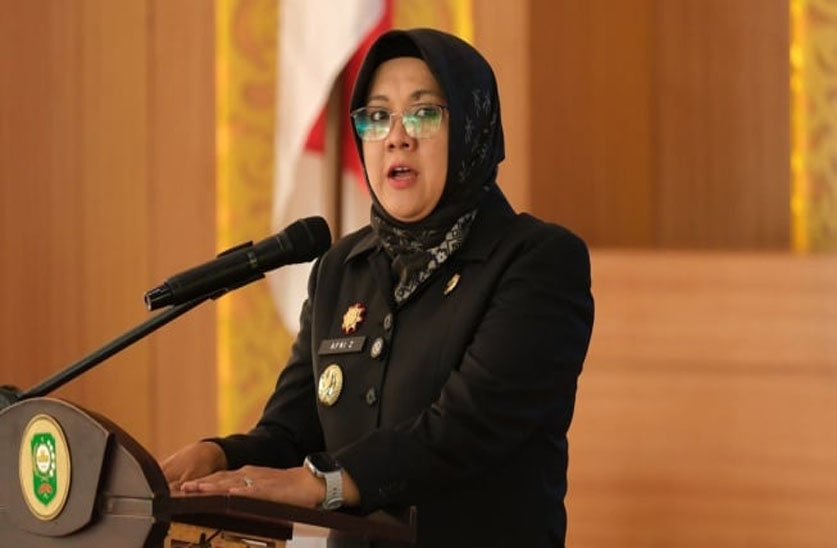 Bupati Siak Afni Sebut Pemotongan TKD Dapat Menambah Beban Fiskal Daerah