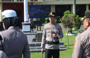 Kapolres Ogan Ilir Ajak Personil Galang Dana Untuk Korban Banjir Bandang di Aceh, Sumbar Dan Sibolga
