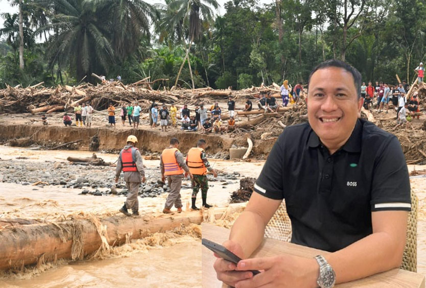 Ketua Umum Komunitas Penanggulangan Indonesia Ferdy Yupa, Kecam Keras Bencana Banjir Dan Longsor