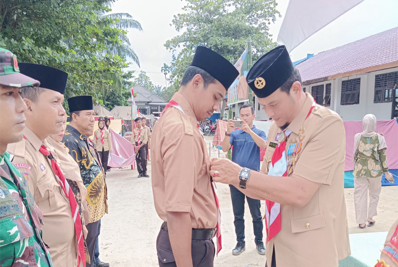 Lantik Pengurus Mabiran Buntu Pane, Begini Pesan Ka Kwarcab Asahan