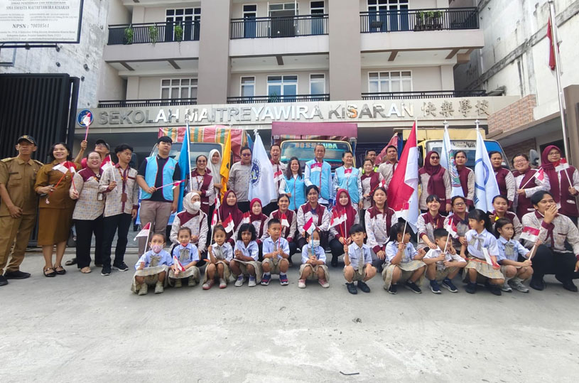 Mapanbumi Kab Asahan, Paramita Foundation Dan Yayasan Maitreyawira Kirim Bantuan Untuk Korban Banjir