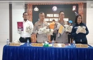 Polres Asahan Gagalkan Kurir Pengantaran Sabu 8 Kg, Begini Penangkapannya