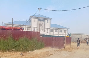 Gawat, Para Pekerja Proyek Pembangunan Gedung Lapas Kelas IIA Kab. Rokan Hilir Tak Diberi Upah Kerja