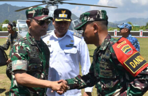 Kasum TNI Kunjungi Wilayah Kodam I/BB, Tinjau Penanganan Bencana Dan Infrastruktur di Tapanuli Tengah
