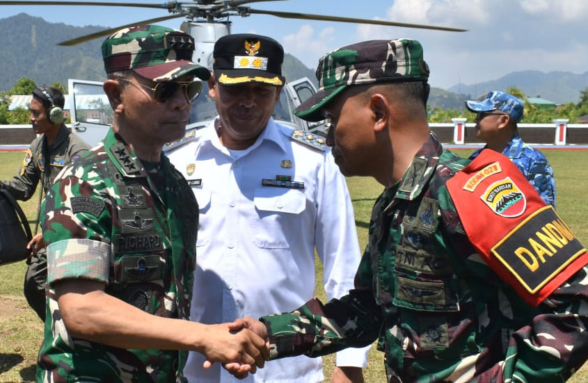 Kasum TNI Kunjungi Wilayah Kodam I/BB, Tinjau Penanganan Bencana Dan Infrastruktur di Tapanuli Tengah