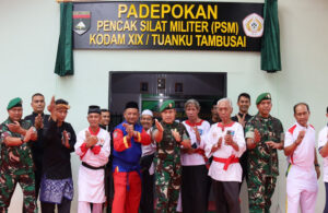 Pangdam XIX Tuanku Tambusai Resmikan Padepokan Pencak Silat Militer Dan Tutup Latkadertih Pencak Silat Militer TA 2025 - 2026