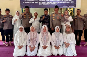 Peringati Isra Mi'raj, Momentum Komitmen Polres Sarolangun Hadir Humanis dan Peduli Sosial