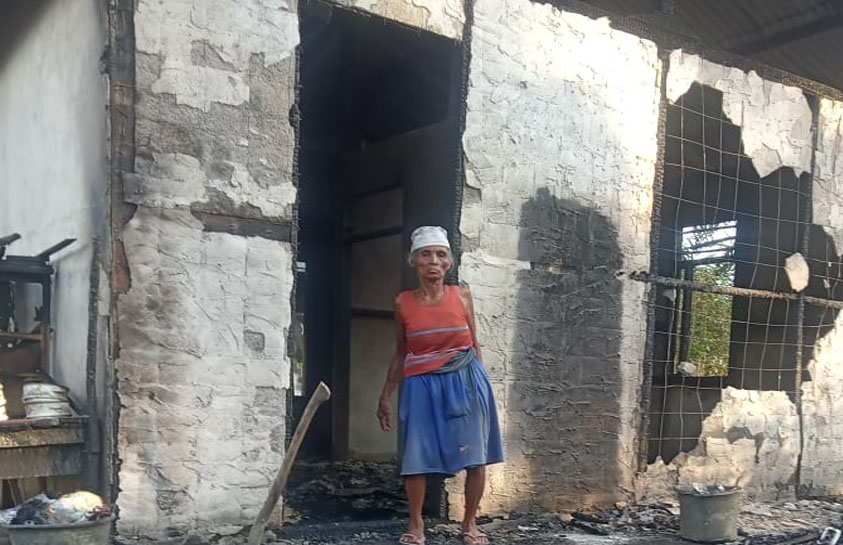 Rumah Nenek Juminem Ludes Dilalap Sijago Merah, BSPS Beri Bantuan Perumahan Swadaya