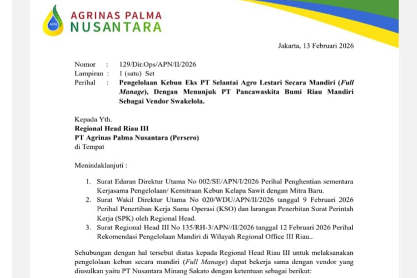 Diduga Cacat Hukum, Masyarakat Adat Bersama Batin Ampang Delapan Tolak Penunjukan PT Pancawaskita kelola kebun Eks PT SAL