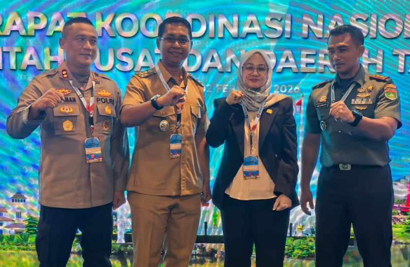 Kapolres Rohil Hadiri Rakornas Pemerintahan Pusat dan Daerah 2026 di Bogor