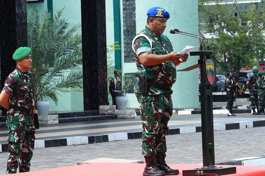 Kasdam I/BB Pimpin Upacara Gelar Operasi Gaktib dan Yustisi 2026 di Makodam I/BB