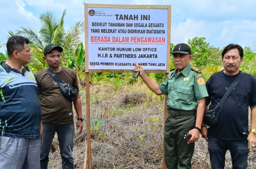 Oknum LSM Klaim Mengawasi Lahan 300 Ha Milik CV Astabrata di Rokan Hilir, Warga Menegaskan Siap Hadapi Gangguan Lahan Sendiri