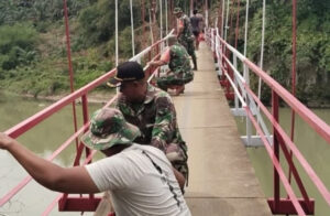 Perehapan Jembatan Gantung Perintis Desa Empus di Langkat Selesai Dikerjakan, Dukung Kelancaran Akses Warga