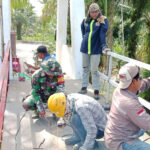 Kodim 0208/Asahan Rehab Jembatan Perintis di Mandarsah, Akses Dua Desa Kembali Lancar