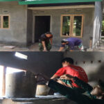 TMMD Ke – 127 Kodim 0301/PBR, Progres RTLH Ibu Sarianis Capai 85 Persen, Pengerjaan Aci Dinding dan Plester Kamar Mandi Terus Dikebut