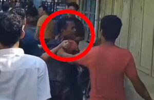 Katangkap “Basah” Saat Menjalankan Aksinya, Pemuda Paruh Baya di Gelandang Ke Mapolsek Medan Area