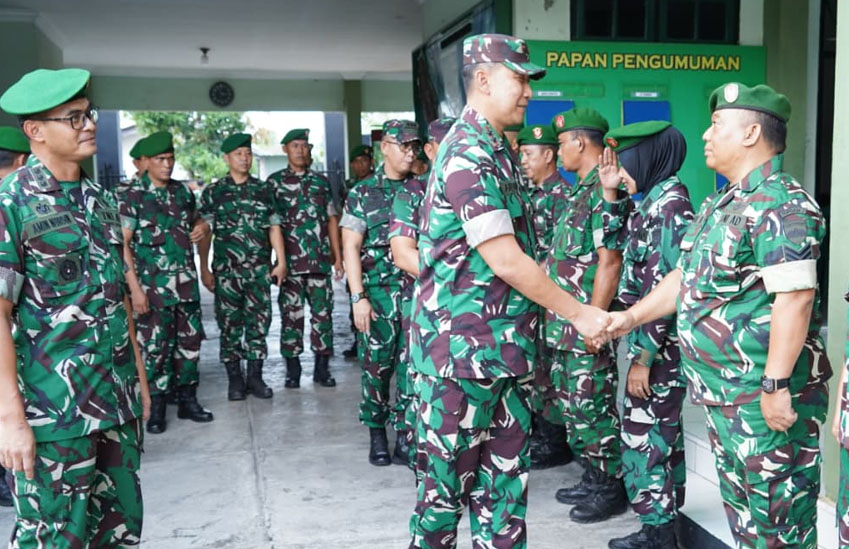 Pangdam I/BB Mayjen TNI Hendy Antariksa Kunjungi Satuan Jasdam I/BB dan Topdam I/BB