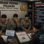 Tiga Oknum Anggota Polrestabes Medan Di Periksa Propam Poldasu, Diduga Lakukan Pelecehan Terhadap Tahanan Wanita