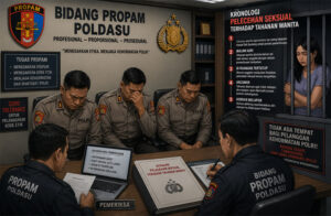 Tiga Oknum Anggota Polrestabes Medan Di Periksa Propam Poldasu, Diduga Lakukan Pelecehan Terhadap Tahanan Wanita