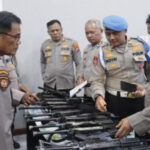 Tim Div Propam Mabes Polri Periksa Senjata Personel Polisi Polres Tanjung Balai, Ada Apa ?