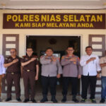 AKBP Ferry Mulyana Sambut Kunjungan Kajari di Mapolres Nias Selatan