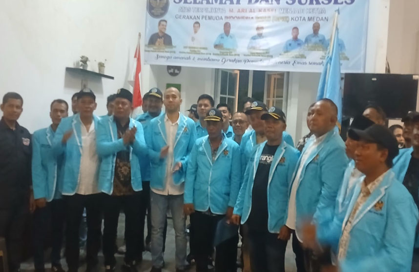 Gerakan Pemuda Indonesia Emas Kota Medan Resmi Dipimpin Oleh Mohammad Ari Al Kasfi