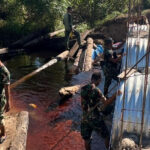 Jembatan Armco di Nias Mulai Dibangun, Karya Bakti Skala Besar TNI Buka Akses Warga Desa Balale Tobaa