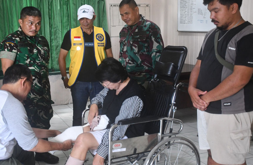 Kodam I/BB Salurkan Bantuan Kaki Palsu Bagi Warga Nias