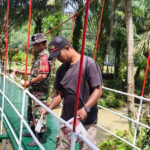 Kodim 0212/TS Rampungkan Jembatan Perintis Garuda di Padang Bolak Julu, Akses Warga Kembali Normal
