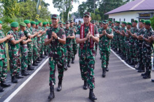 Pangdam I/BB Mayjen TNI Hendy Antariksa Lakukan Kunker ke Korem 022 Pantai Timur