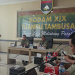 Pangdam XIX/Tuanku Tambusai Mayjen TNI Agus Hadi Waluyo Bersama PJU Pantau Situasi Wilayah Pada Peringatan Hari Buruh