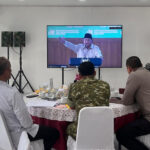 Pangdam XIX Tuanku Tambusai Mayjen TNI Agus Hadi Waluyo Hadiri Vidcon Nasional Peresmian 1.061 KDKMP Dipimpin Presiden RI