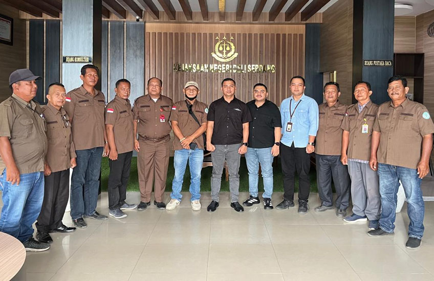 Pererat Hubungan Silaturahmi, Kejari Deli Serdang Terima Audiensi Pengurus Forwaka