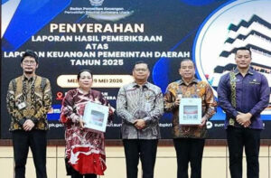 7 Kali Berturut Turut, Pemkab Karo Raih Opini WTP Dari BPK RI Perwakilan Sumut