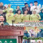 Ketua TP PKK Kota Tanjung Pinang Weni Lis Darmansyah Apresiasi Program Produktif IAD