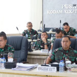 Kodam XIX Tuanku Tambusai Perkuat Kesiapsiagaan Karhutla, Mayjen TNI Agus Hadi Waluyo Pimpin TFG Virtual