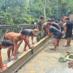 Pembangunan Jembatan Modular Sungai Bawoni di Nias Utara Hampir Rampung