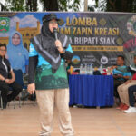 Sinergi Budaya dan Ekonomi, Bupati Siak Buka Lomba Senam Zapin Kreasi di CFD Tualang