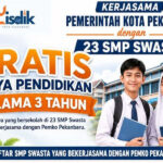 Wali Kota Pekanbaru Gratiskan Biaya SPP di 23 Sekolah SMP Swasta, Berikut Nama Sekolahnya