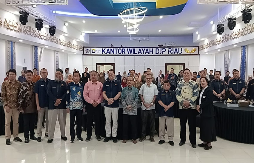 Gelar Sosialisasi PP 20/2026, DJP Riau dan P3KPI Pekanbaru Gandeng IAI, IAPI, Serta IKTS