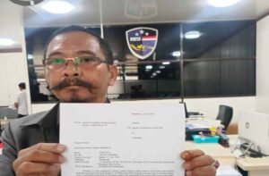 Haryanto “Ketua LSM MAMPIR” Laporkan Kasus Dugaan Pencemaran Nama Baik Ke Ditkrimsus Polda Riau