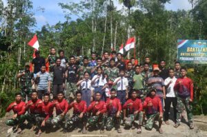 Kodim 0213/Nias Rampungkan Jembatan Modular 24 Meter di Nias Utara, Perkuat Akses Masyarakat