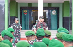 Pangdam I/BB Mayjen TNI Hendy Antariksa Kunjungi Kodim 0212/TS, Tekankan Profesionalisme, Kesiapan Fisik, dan Wawasan Teritorial