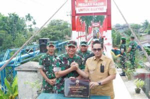 Pangdam I/BB Mayjen TNI Hendy Antariksa Resmikan Jembatan Perintis Garuda, Pulihkan Akses Vital Tiga Kecamatan di Kota Medan