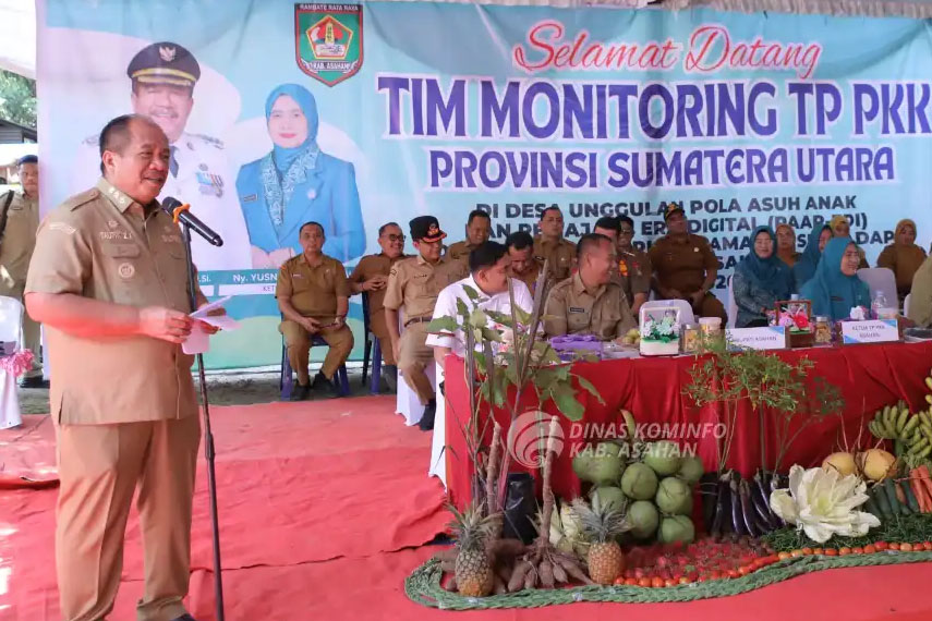 Pemerintah Kabupaten Asahan Sambut Kunjungan Tim Monitoring TP PKK Provinsi Sumatera Utara