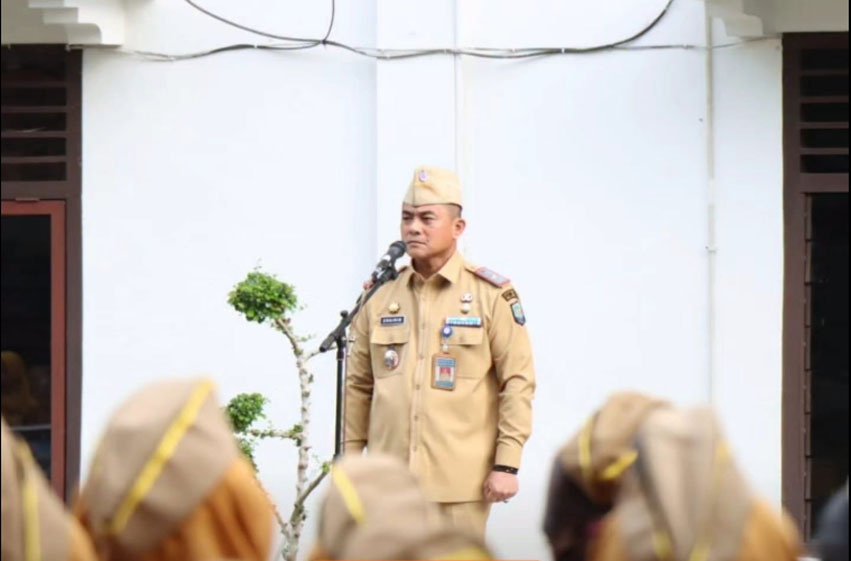 Pemko Binjai Gelar Apel Gabungan Peringati Harganas ke-33, Dorong Penguatan Peran Ayah Dalam Pengasuhan Anak
