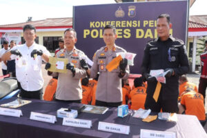 Polres Dairi Ringkus 38 Tersangka Dari 29 Kasus Narkoba, Sejak April Hingga Juni 2026