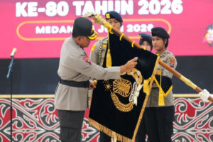 Sambut Hari Bhayangkara ke-80, Kapolda Sumut Pimpin Upacara Pemuliaan Nilai-Nilai Tribrata