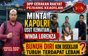 DPP GRPK Minta Kapolri Usut Kematian Winda Lorenza, Terdapat Banyak Kejanggalan